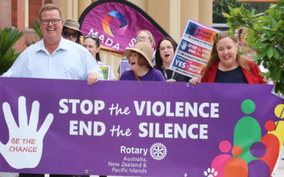 Standing in Solidarity: Women’s Healing Sanctuary at DV Awareness Day and March Against Violence