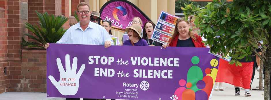 Standing in Solidarity: Women’s Healing Sanctuary at DV Awareness Day and March Against Violence